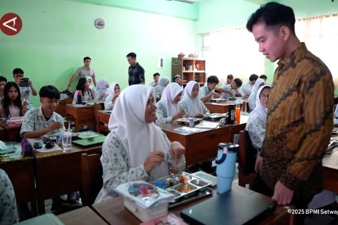 Wapres tampung masukan siswa soal MBG