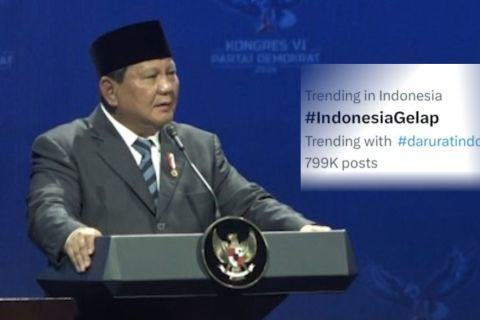 Paparkan cerahnya masa depan bangsa, Presiden: Kok Indonesia gelap?