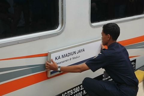 Daop 7 luncurkan KA Madiun Jaya relasi Madiun-Pasar Senen