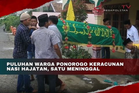 Puluhan warga Ponorogo keracunan nasi hajatan, satu meninggal