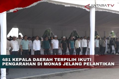 481 kepala daerah terpilih ikuti pengarahan di Monas jelang pelantikan