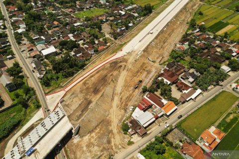 Pembukaan exit tol fungsional Yogyakarta-Solo