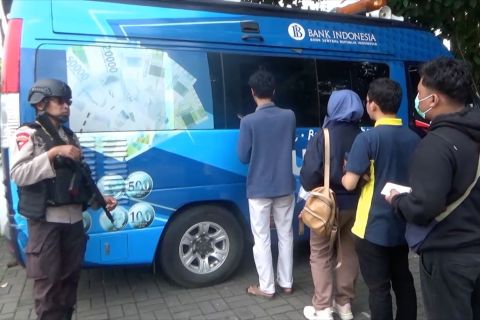 Jemput bola, BI Yogyakarta buka layanan kas keliling penukaran uang