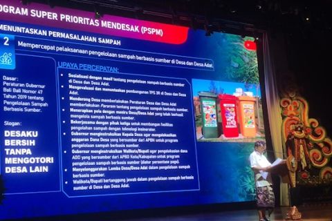 Gubernur Bali sebut penanganan sampah jadi program super prioritas