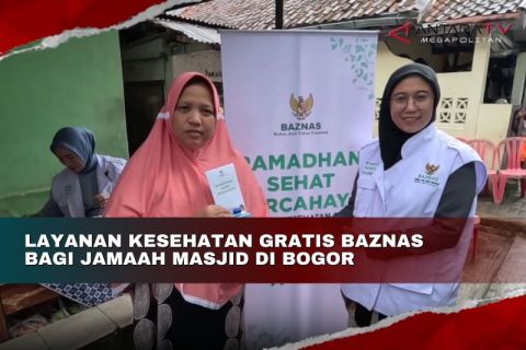 Layanan kesehatan gratis Baznas bagi jamaah Masjid di Bogor