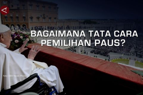 Begini tata cara pemilihan Paus yang baru
