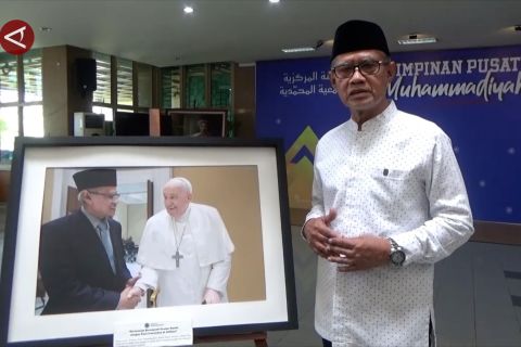 Ketum PP Muhammadiyah kenang sosok Paus Fransiskus yang humoris