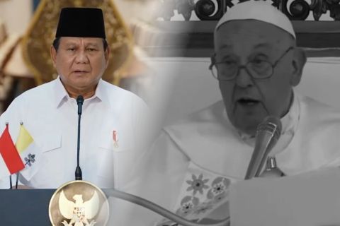 Paus Fransiskus tutup usia, Presiden: Dunia kehilangan sosok panutan