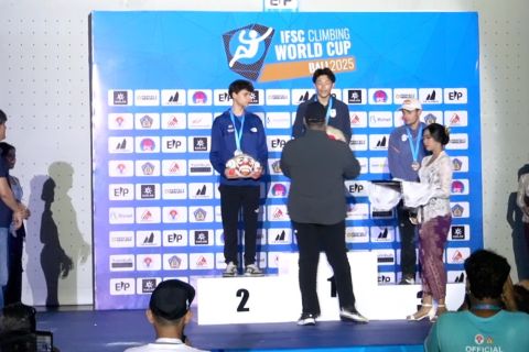 Jepang dan Britania Raya juara Lead piala dunia panjat tebing di Bali