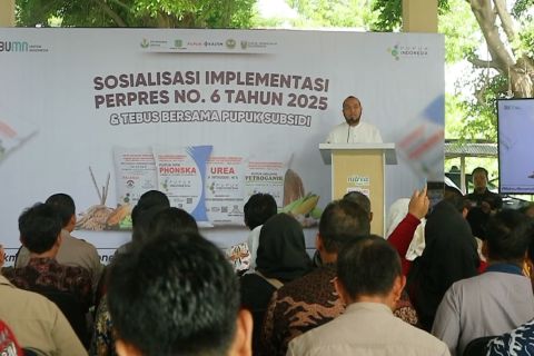 Kementan sosialisasi perpres pupuk subsidi di Madiun