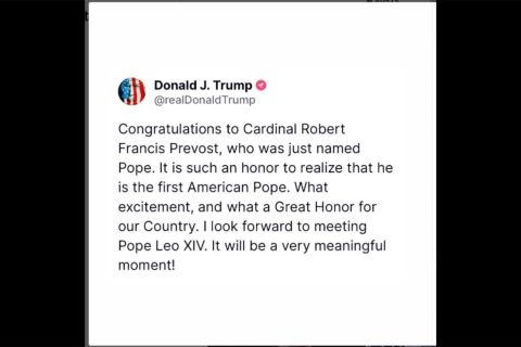 Begini reaksi Donald Trump atas terpilihnya Paus pertama asal AS