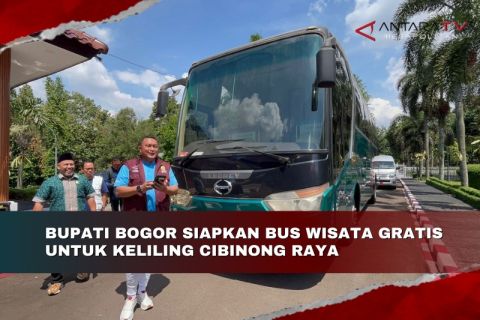 Bupati Bogor siapkan bus wisata gratis untuk keliling Cibinong Raya