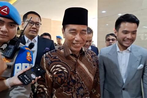 Joko Widodo datangi Bareskrim Polri untuk klarifikasi ijazah