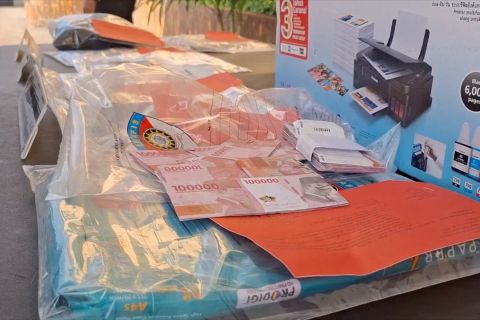Kasus uang palsu di Kupang, Polisi sebut tersangka belajar otodidak