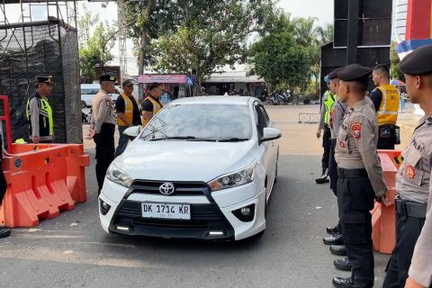 Meski laga tanpa penonton, 512 personel sterilkan Stadion Kanjuruhan