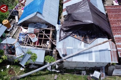 Pemprov nilai dampak angin puting beliung di Kabupaten Gorontalo