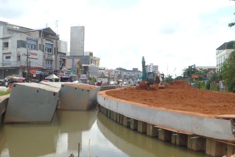Progres revitalisasi Sungai Veteran Banjarmasin capai 25 persen