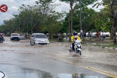 Rob dan hujan lebat picu banjir meluas, BPBD Kaltara siapkan evakuasi