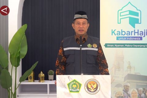347 kloter jamaah calon haji Indonesia telah mendarat di Arab Saudi