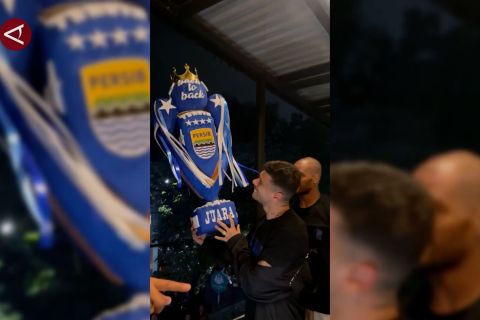 Bobotoh euforia Persib Bandung jadi Juara Liga 1