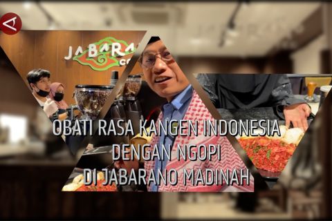 Obati rasa kangen Indonesia dengan ngopi di Jabarano Madinah