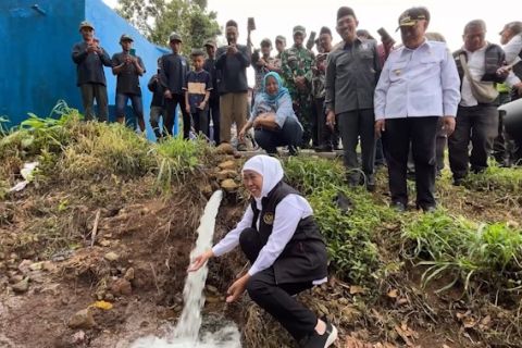 Gubernur resmikan SPAM Singosari, layani air bersih bagi 1.620 warga