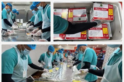 Ini dapur katering haji Indonesia di Makkah, sanggup layani 5000 porsi