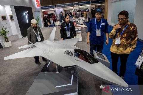 Indonesia beli 48 jet tempur generasi 5.0 KAAN buatan Turki, begini penampakan miniaturnya