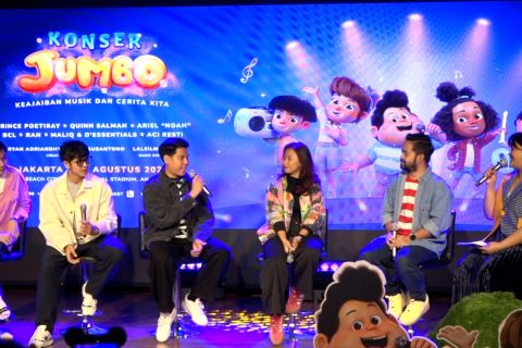 Konser Jumbo ramaikan hari kemerdekaan, ajak nyanyi bersama!