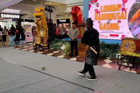 Polda Kepri Rayakan HUT Bhayangkara dengan lomba gasing dan pameran