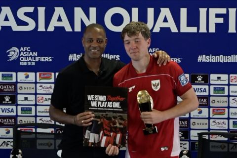Gol penalti Ole bawa Timnas Indonesia tumbangkan China