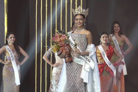 Myat Yadanar Soe dinobatkan jadi Miss Universe Myanmar 2025