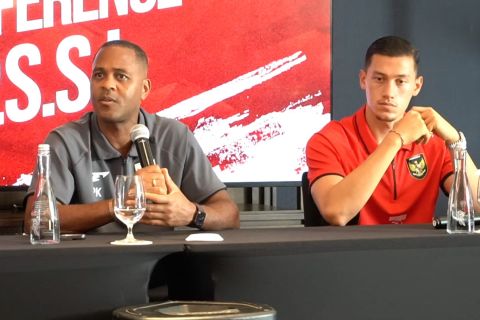 Pelatih Kluivert pede hadapi China di Jakarta