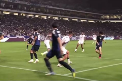 Skuad Garuda tak berkutik hadapi the Blue Samurai dengan skor 0-6