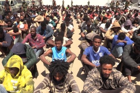 Libya tahan 484 migran ilegal yang hendak menyeberang ke Eropa