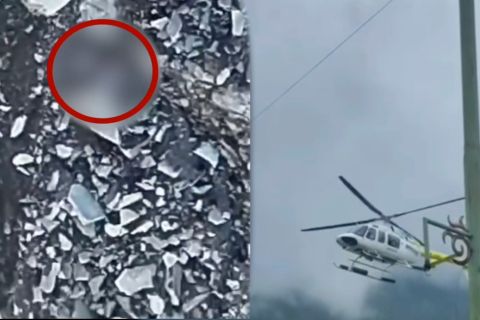 Via helikopter gagal, SAR evakuasi pendaki Brazil lewat vertikal