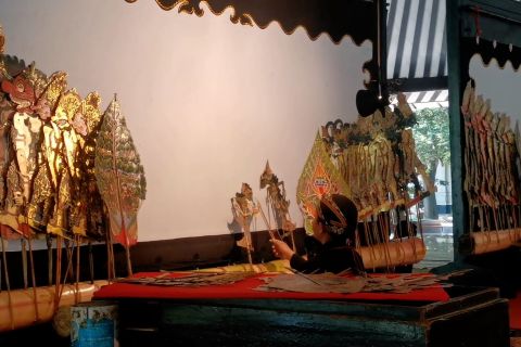 Atraksi wayang kulit 159 dalang cilik di Temu Dalang Bocah Nusantara