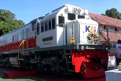 KAI kenalkan lokomotif legendaris hasil rekayasa Balai Yasa Yogyakarta