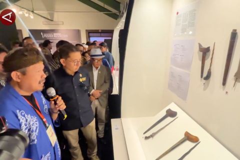 Ratusan pusaka nasional dari 21 provinsi dipamerkan di Bandung