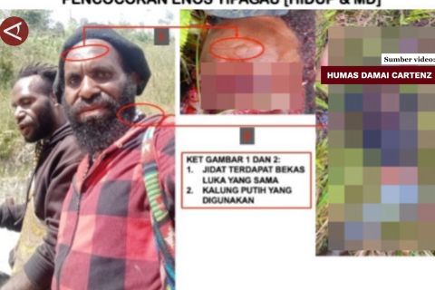 Satgas Damai Cartenz tembak mati komandan operasi KKB Intan Jaya