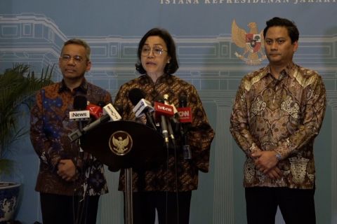 Sri Mulyani laporkan rancangan APBN 2026 kepada Presiden Prabowo
