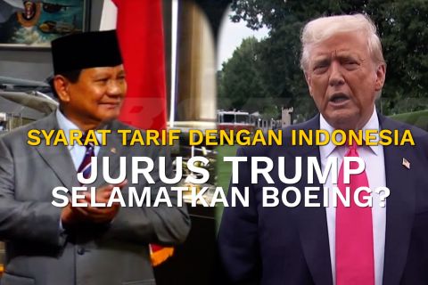 Syarat tarif dengan Indonesia, jurus Trump selamatkan Boeing?