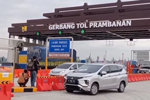 Tol Klaten-Prambanan resmi beroperasi , sementara gratis tanpa tarif