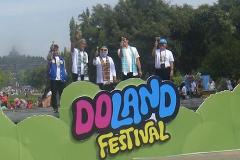 Doland Festival digelar di komplek Candi Borobudur sambut hari anak