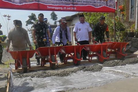 TMMD di Temanggung fokus pembangunan jalan usaha tani