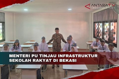 Menteri PU tinjau infrastruktur Sekolah Rakyat di Kota Bekasi