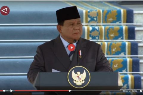Prabowo tak ingin sejarah panjang penjajahan di RI terulang kembali - VIDEO
