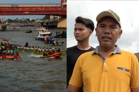 Cerita perajin bidar: Mendayung warisan budaya Sungai Musi Palembang