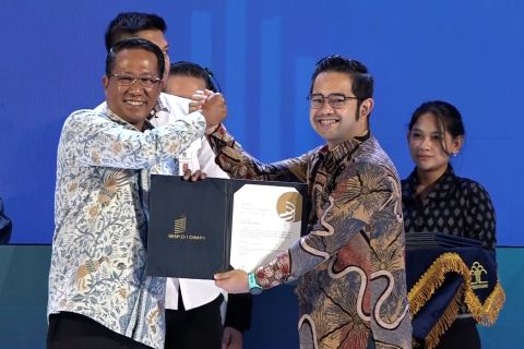 Menteri Hukum luncurkan program pembiayaan UMKM lewat sertifikat KI