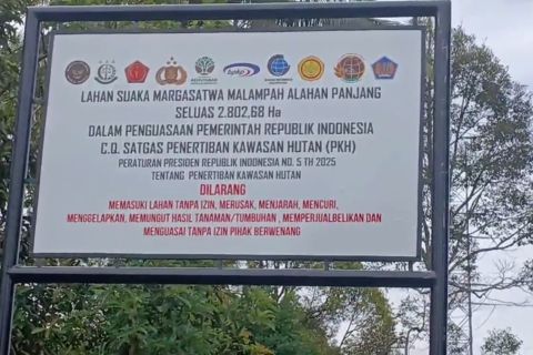 Satgas PKH tertibkan aktivitas ilegal di 51 ribu hektare kawasan hutan